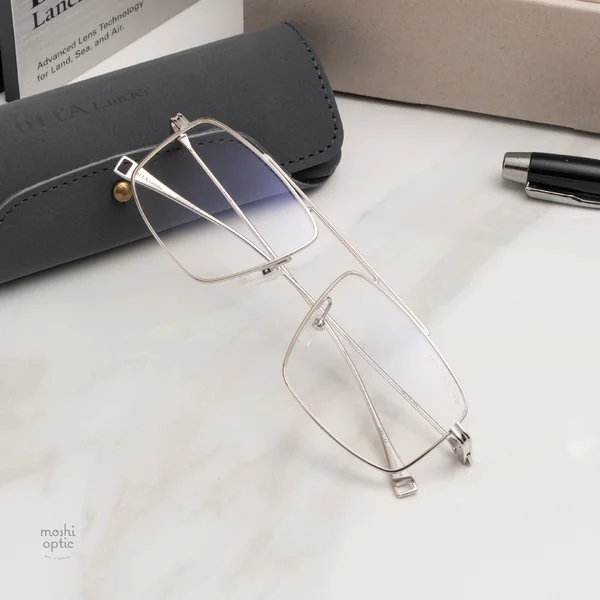 แว่นสายตา DITA LANCIER DLX142 A 04 Shiny Silver image 6