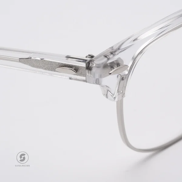 แว่นสายตา Ray-Ban Clubmaster RX5154 2001 White Transparent image 6 แว่นสายตา Ray-Ban Clubmaster RX5154 2001 White Transparent image 6