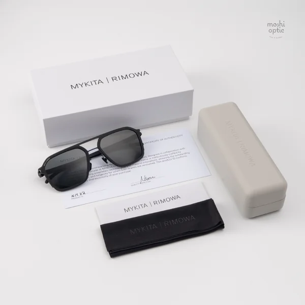 แว่นกันแดด MYKITA RIMOWA SUN MR003 AL4 BLACK BLACK BLACK POLARIZED image 10 แว่นกันแดด MYKITA RIMOWA SUN MR003 AL4 BLACK BLACK BLACK POLARIZED image 10