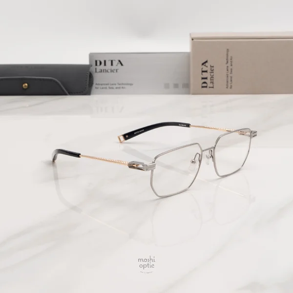 แว่นสายตา DITA LANCIER DLX146 A 03 Gold / Silver image 3