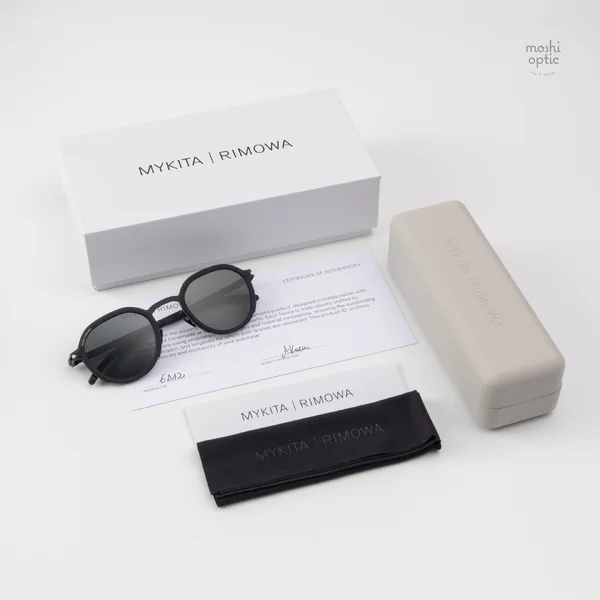 แว่นกันแดด MYKITA RIMOWA SUN MR001 AL4 BLACK BLACK BLACK POLARIZED image 10