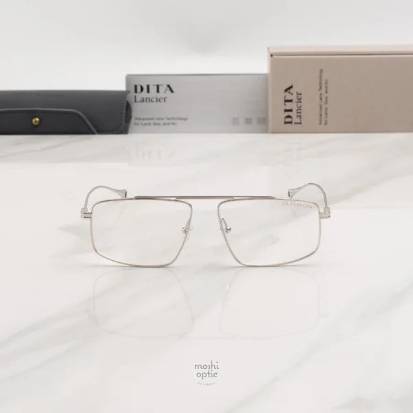 แว่นสายตา DITA LANCIER DLX142 A 04 Shiny Silver image 2