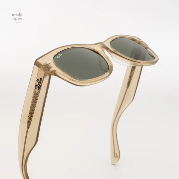 แว่นกันแดด Ray-Ban RB0832SF 146031 Polished Beige Green image 7