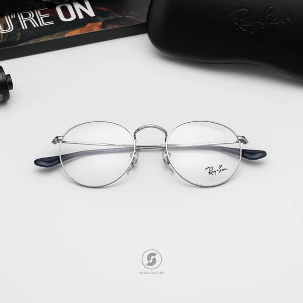 แว่นสายตา Ray-Ban Round Metal RX3447V 2502 Gunmetal แว่นสายตา Ray-Ban Round Metal RX3447V 2502 Gunmetal