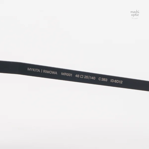 แว่นกันแดด MYKITA RIMOWA SUN MR001 AL4 BLACK BLACK BLACK POLARIZED image 8