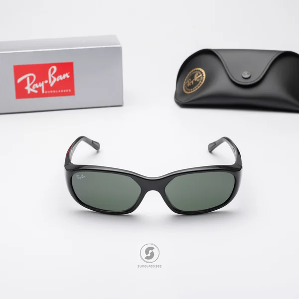 แว่นกันแดด Ray-Ban Daddy-o RB2016 601/31 Black / G-15 Green