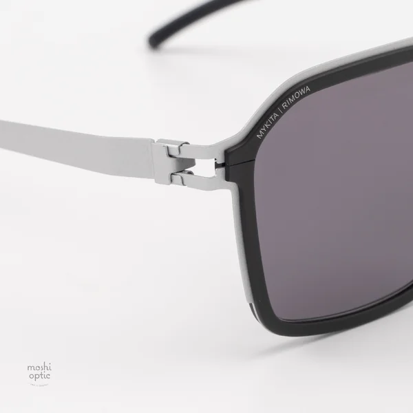 แว่นกันแดด MYKITA RIMOWA SUN MR003 AL1 WHITE SILVER BLACK COOLGREY SOLID image 7