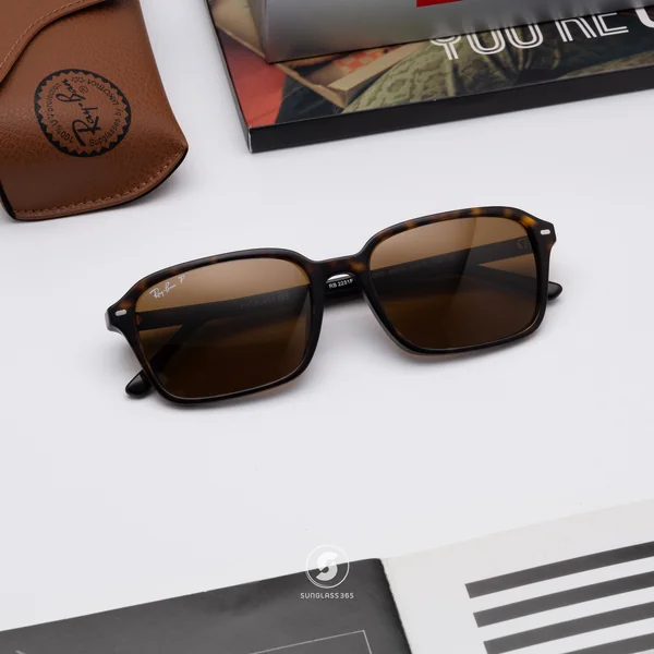 แว่นกันแดด Ray-Ban Raimond RB2231F 902/57 Havana / Brown Polarized แว่นกันแดด Ray-Ban Raimond RB2231F 902/57 Havana / Brown Polarized