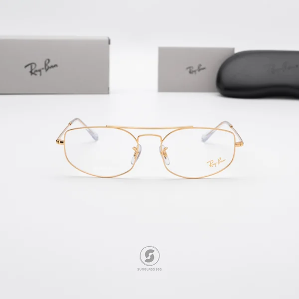 แว่นสายตา Ray-Ban Explorer 5 RX6545 3086 Legend Gold image 3 แว่นสายตา Ray-Ban Explorer 5 RX6545 3086 Legend Gold image 3