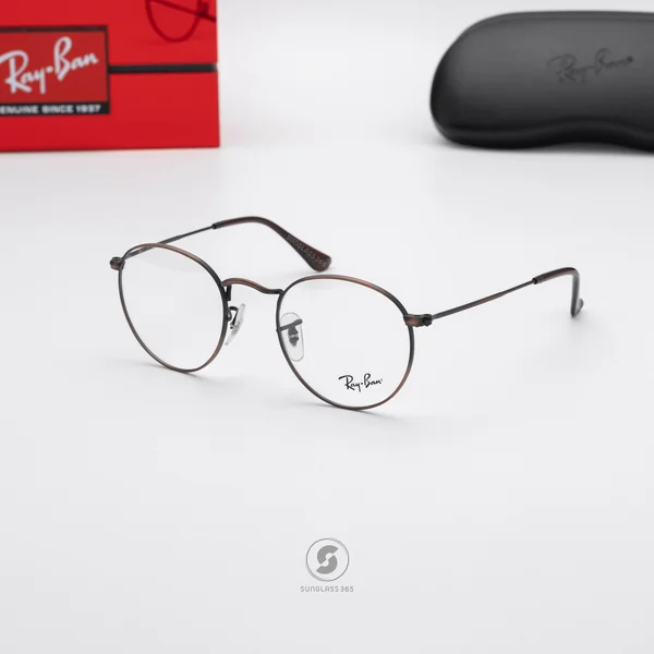 แว่นสายตา Ray-Ban Round Metal RX3447V 3120 Antique Gold image 2 แว่นสายตา Ray-Ban Round Metal RX3447V 3120 Antique Gold image 2