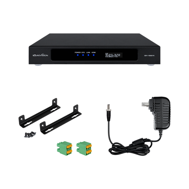 SOUNDVISION SDV-1000TR 4K AVOIP ENCODER/ DECODER HDMI ให้สัญญาณวิดีโอคุณภาพสูง 4K