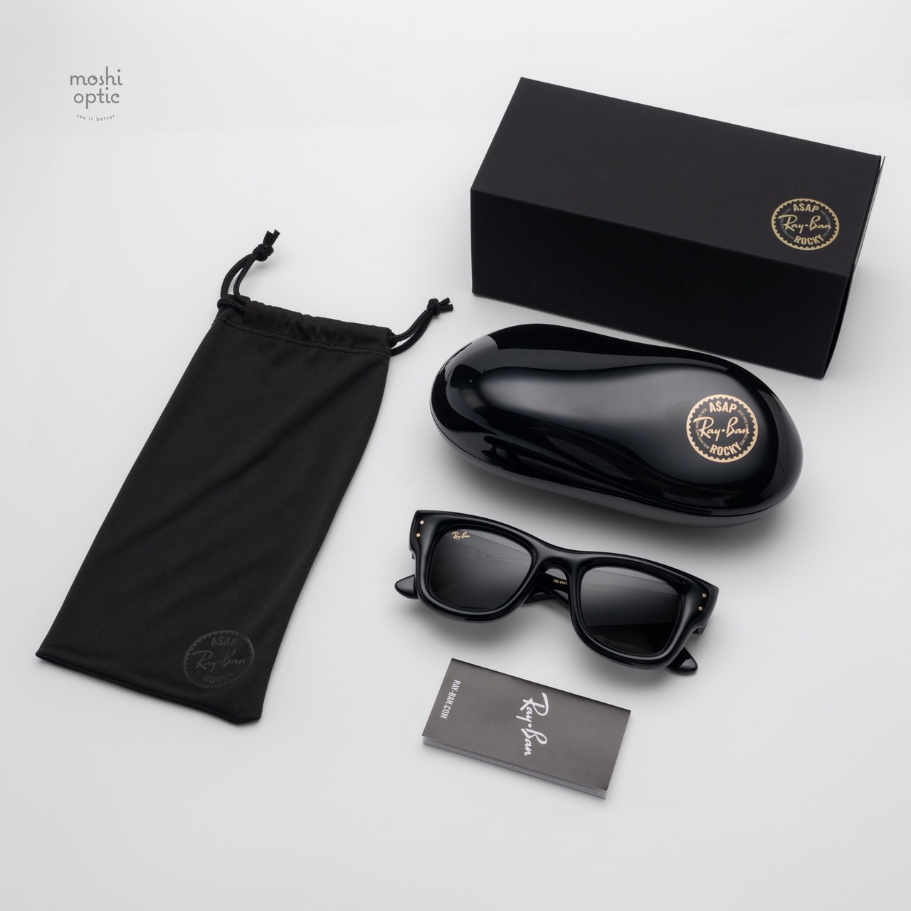 小物 Ray-Ban RB4940 Wayfarer Puffer 601/87 Ray Ban RB4940 Wayfarer Puffer 601/87 Ultra Black