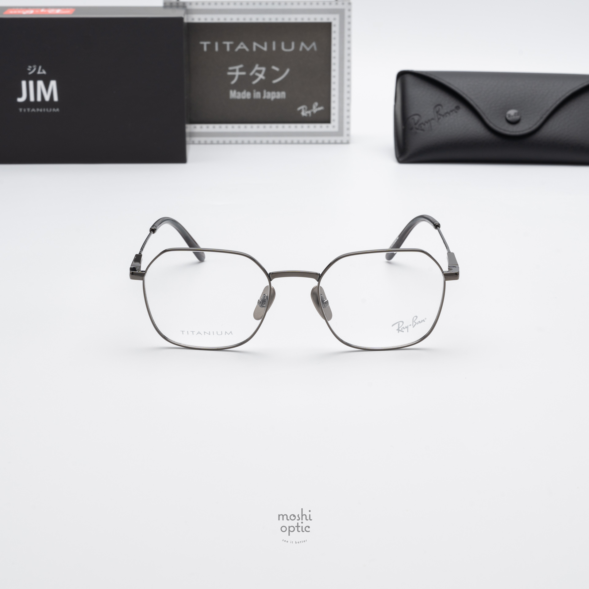 RayBan Jim Titanium RX8794 1000 Gunmetal