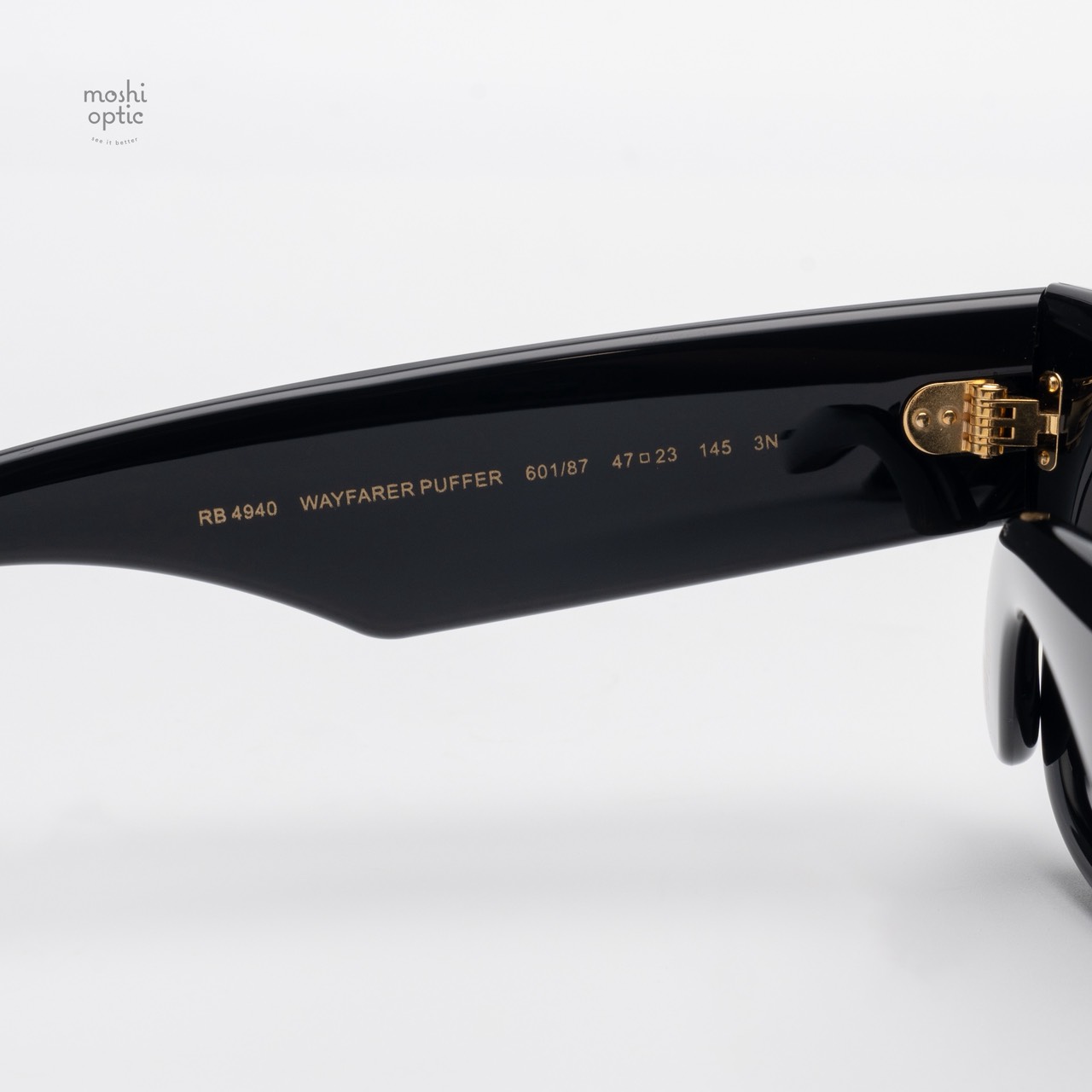Ray Ban RB4940 Wayfarer Puffer 601/87 Ultra Black