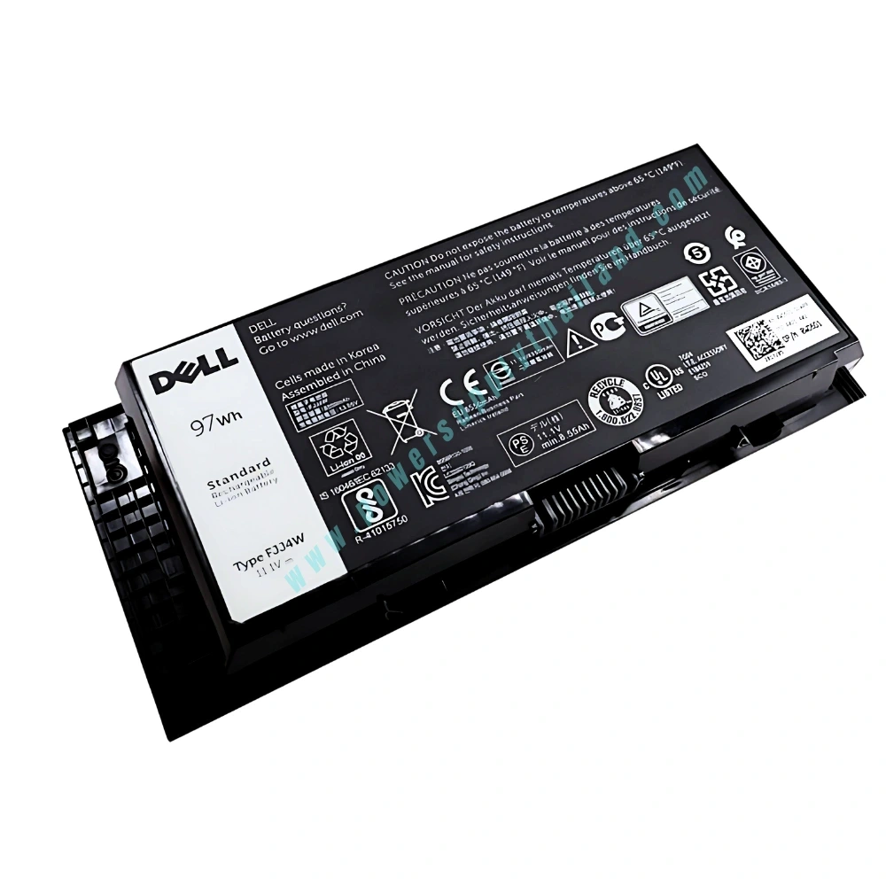 Battery Dell Precision M6800 Original FJJ4W ลด ราคา พิเศษ แบตเตอรี่ โน๊ตบุ๊ค Dell Precision M6800 97Whr ตรงรุ่น