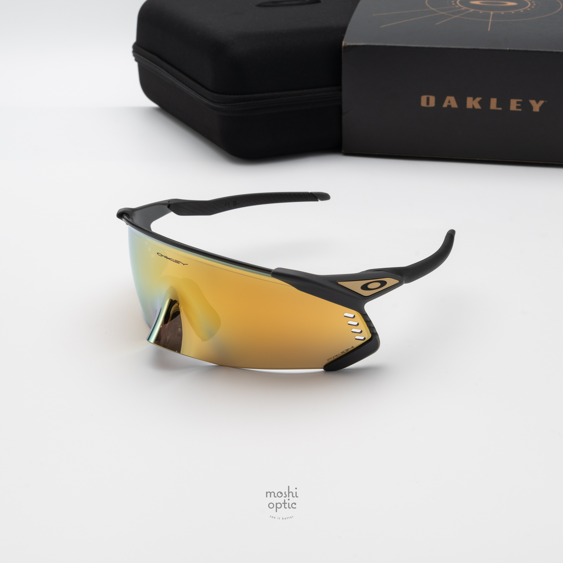 OAKLEY VELO KATO OO9501-05 Matte Carbon Prizm 24K