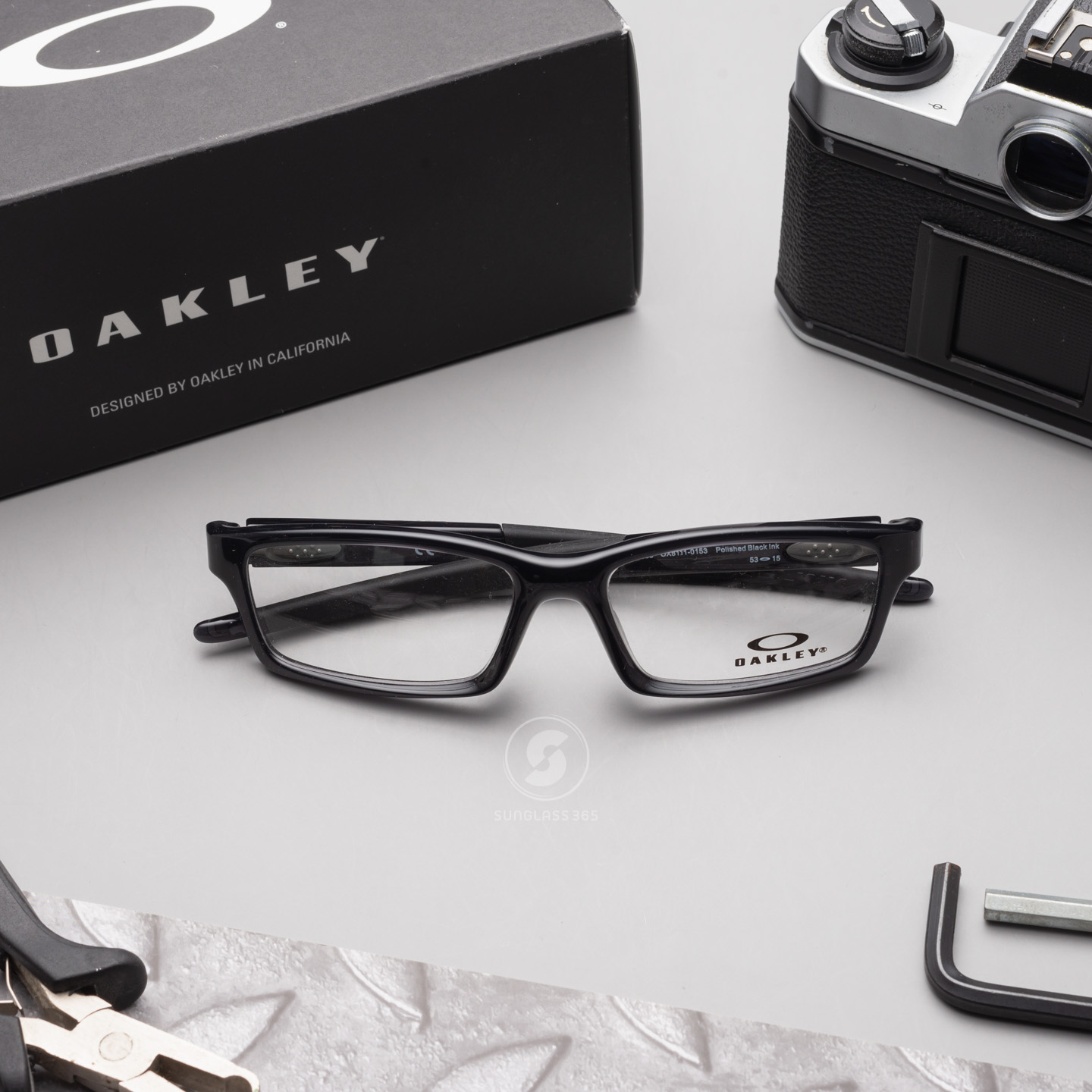 大*山様 OAKLEY X L ROMEO 1.0 Oakley OX8111-01 CROSSLINK YOUTH (A) POLISHED BLACK INK