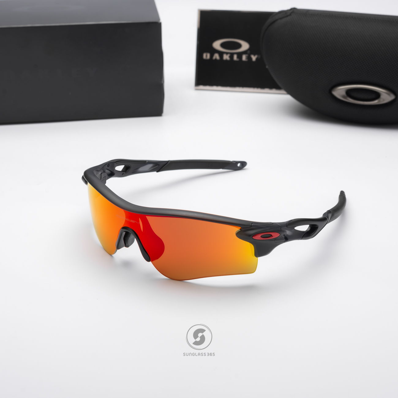 Oakley OO9206-42 RADARLOCK PATH Prizm Ruby Matte Black Ink