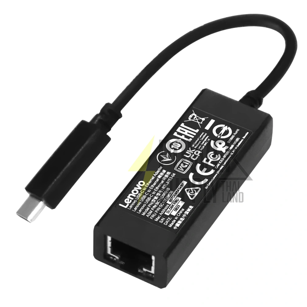 USB-C to Ethernet Lenovo (RJ45) สายแปลง USB-C เป็น LAN ส่งฟรี