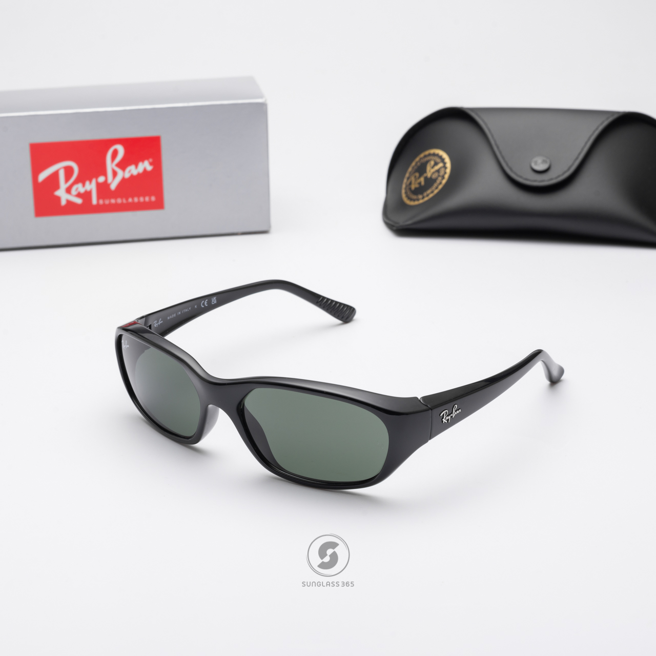 แว่นกันแดด Ray-Ban Daddy-o RB2016 601/31 Black / G-15 Green