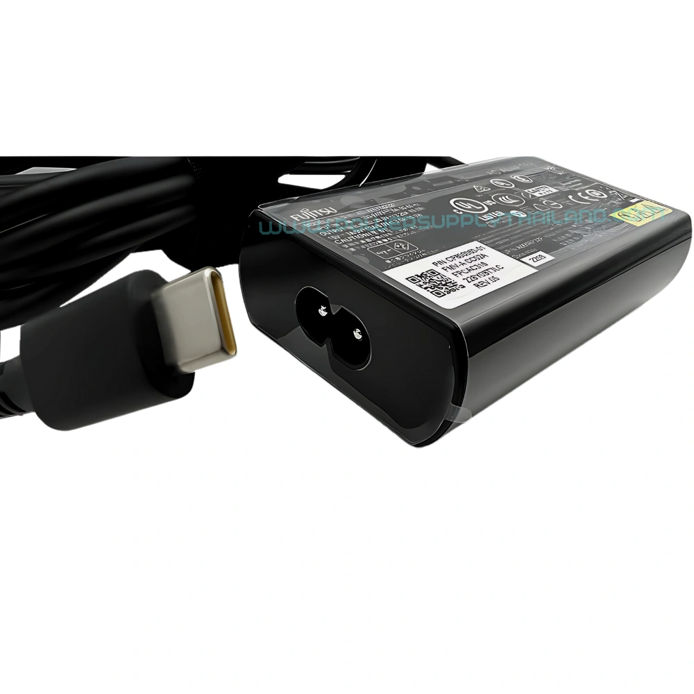 Adapter Fujitsu Lifebook U9311 ใหม่ สายชาร์จโน๊ตบุ๊ค 65w Type-C รับประกันสินค้า