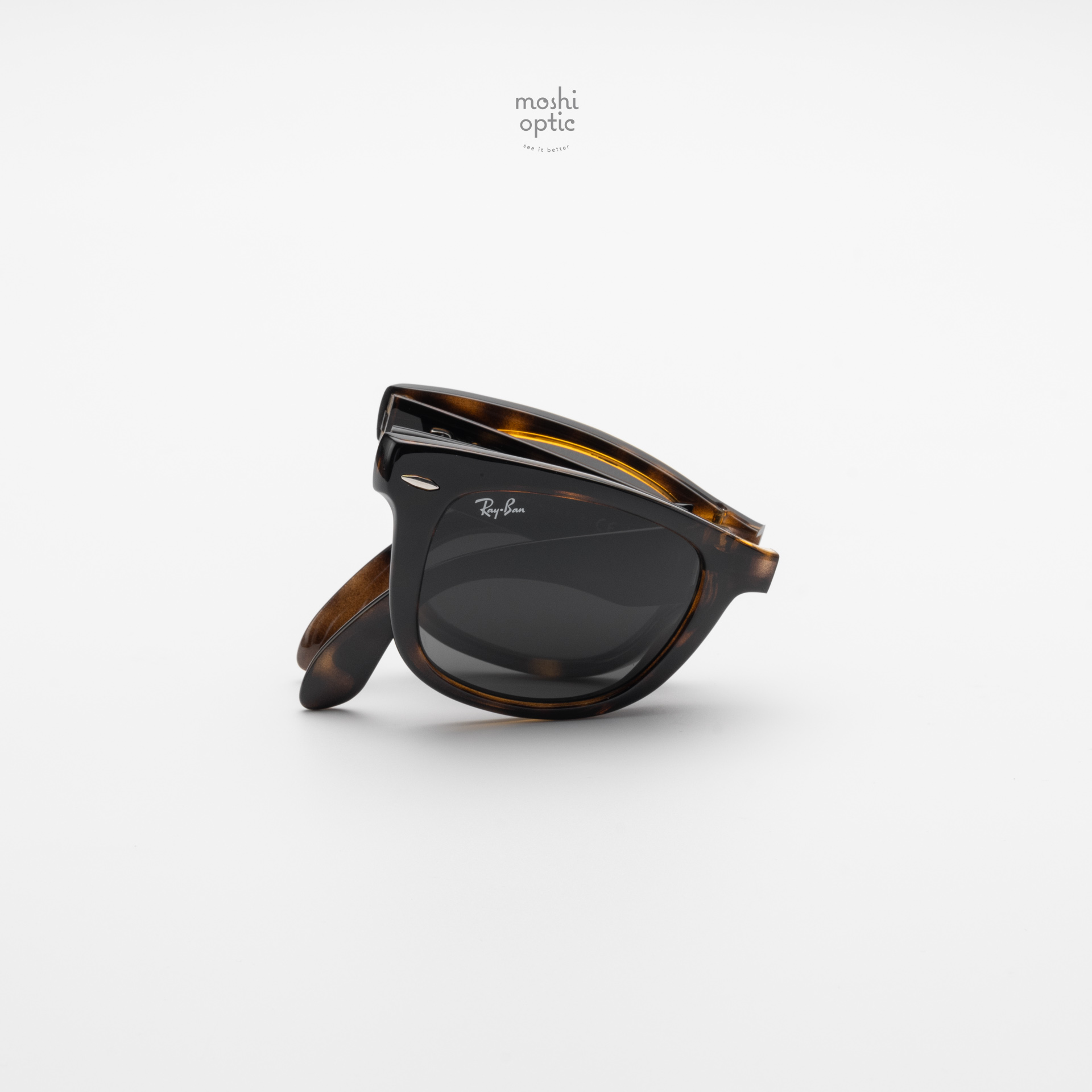 แว่นกันแดด Ray Ban Folding Wayfarer RB4105 601S รุ่นพับได้ ข