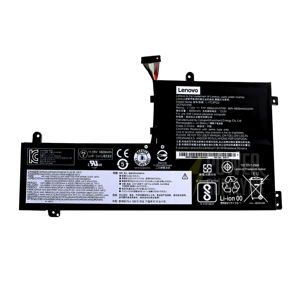 แบตเตอรี่ Lenovo Y530 Y540 L17M3PG3 11.4V 52.5Whr Original ราคา พิเศษ Battery Lenovo Legion Y530-15ICH ตรงรุ่น