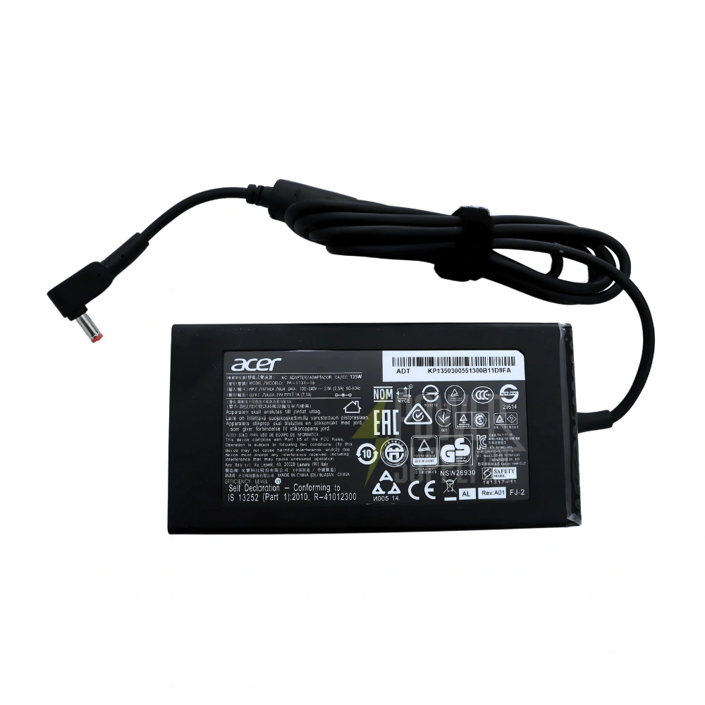 สายชาร์จ โน๊ตบุ๊ค Acer 135W 5.5*1.7mm คุณภาพดี มีประกัน ราคาถูก จ่ายไฟเต็ม