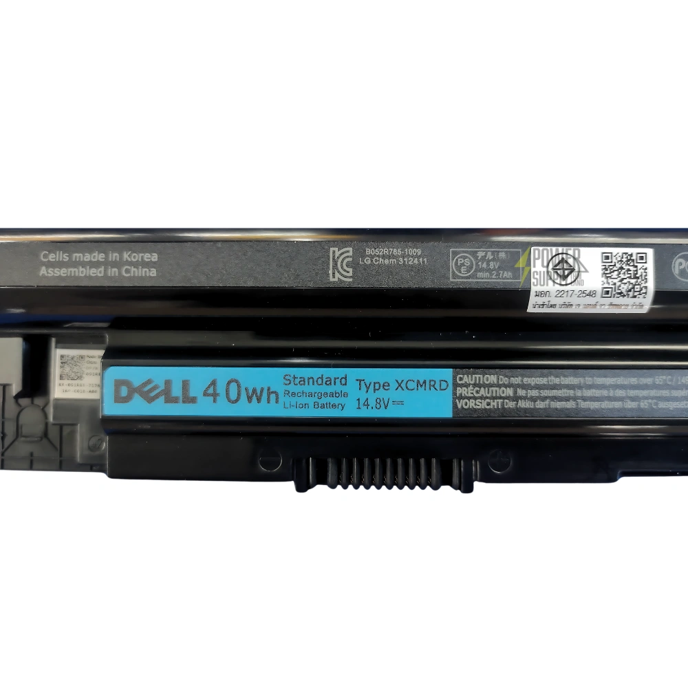 Battery Dell Inspiron 5537 Original XCMRD ราคา พิเศษ แบตเตอรี่โน๊ตบุ๊ค Dell 5537 40Wh ตรงรุ่น